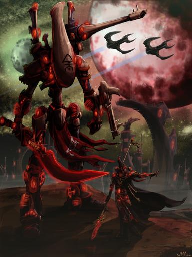 Warhammer 40,000: Dawn of War - Эльдар. Скорость и сила. Техника